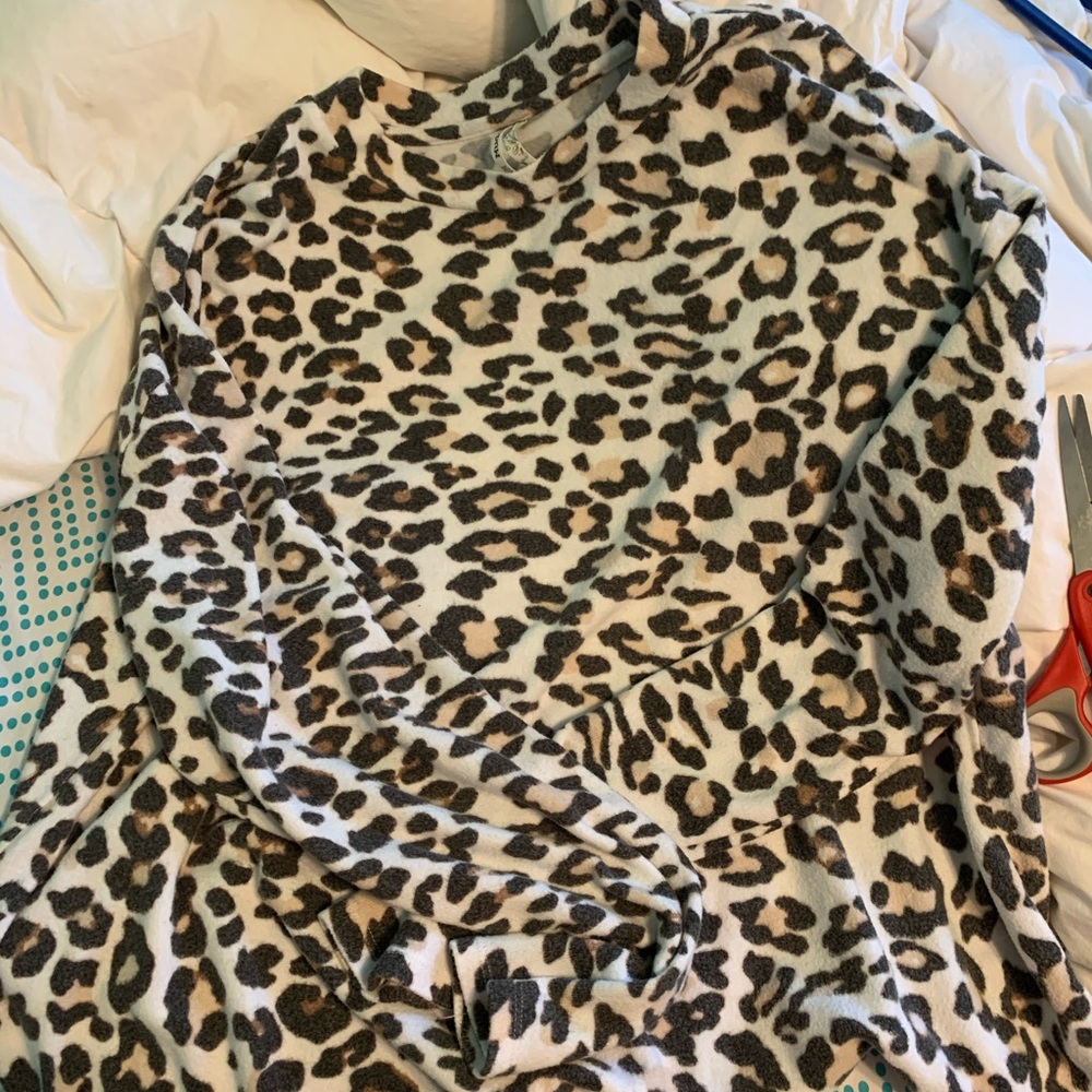 leopard sweater